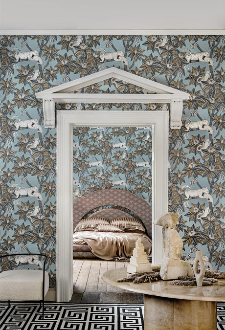 Cole & Son SATARA SLT&WHTMC/PRNTRMBL Wallpaper