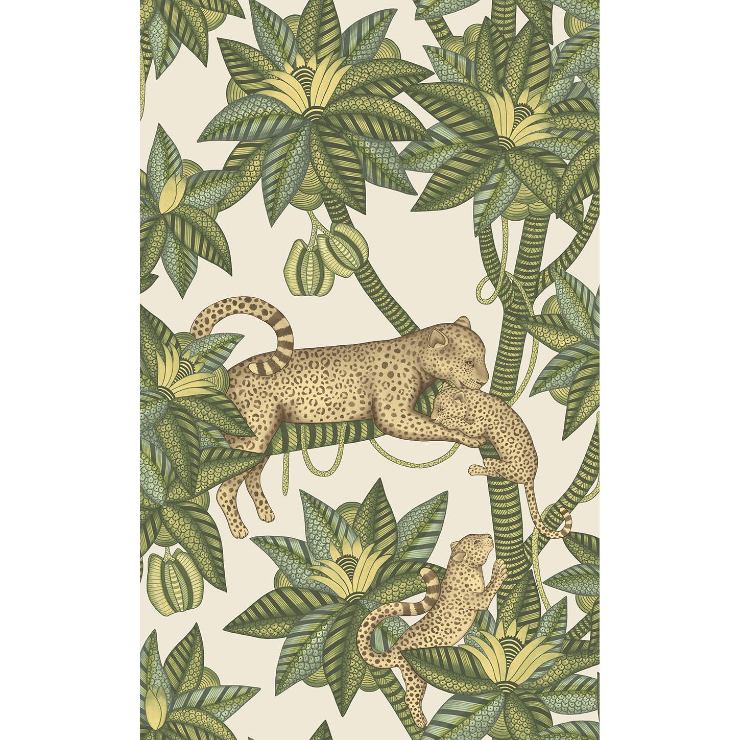Cole & Son Satara Sprngrn&Snd/Linen Wallpaper