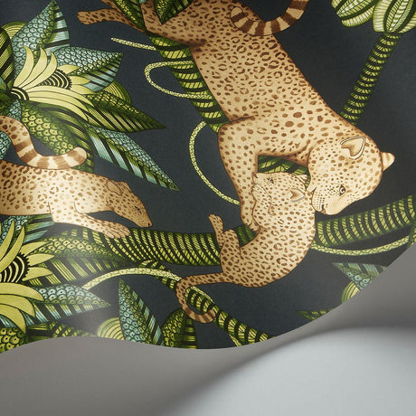 Cole & Son SATARA SPRGRN&MTBRNZ/CHRCL Wallpaper