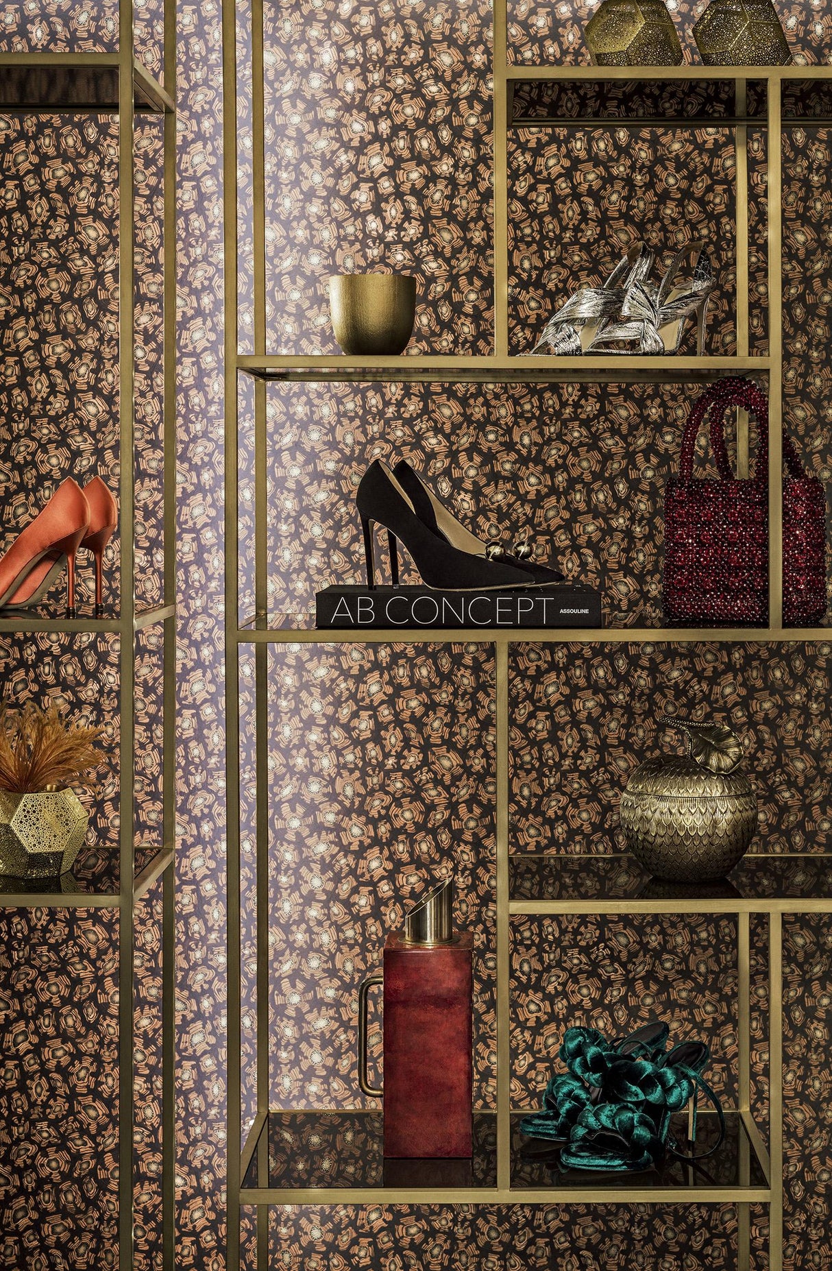 Cole & Son SAVANNA SHELL TERRACOTTA Wallpaper
