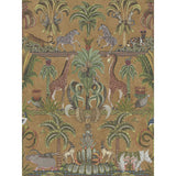 Cole & Son AFRIKA KINGDOM OLGRN/SPGRN/MT BRONZ Wallpaper