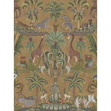 Cole & Son AFRIKA KINGDOM OLGRN/SPGRN/MT BRONZ Wallpaper