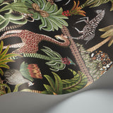 Cole & Son AFRIKA KINGDOM OLVGRN&SPGRN/BCK Wallpaper