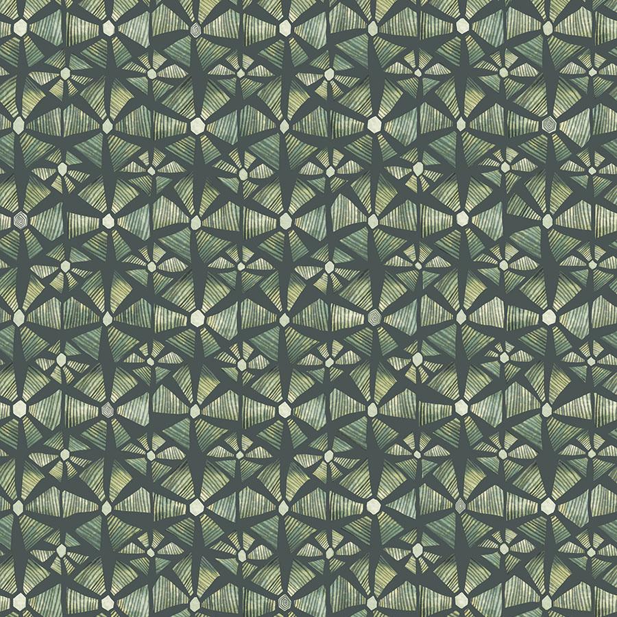 Cole & Son KALAHARI FR GRN&RCNGCR GRN Wallpaper