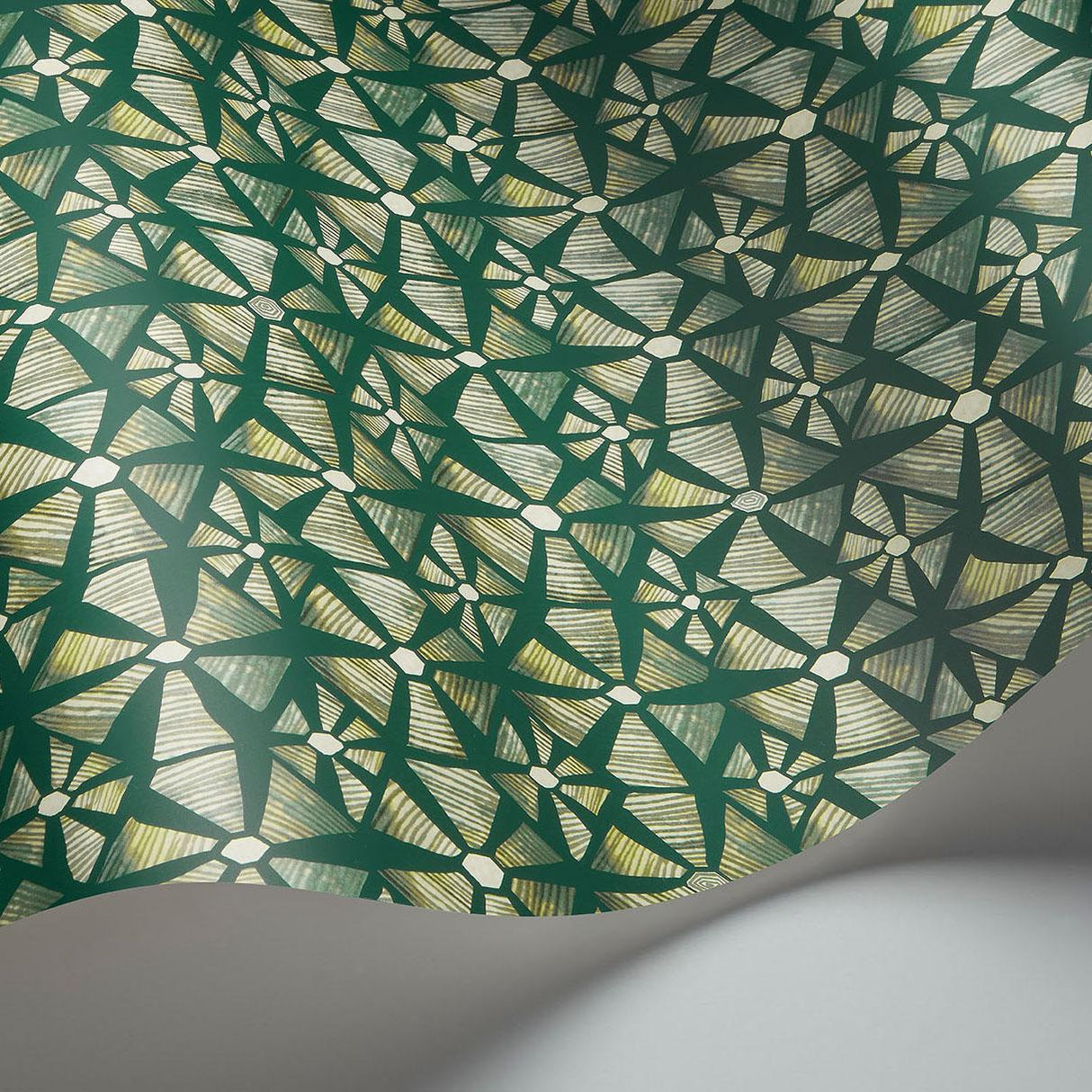 Cole & Son KALAHARI FR GRN&RCNGCR GRN Wallpaper