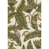 Cole & Son BUSH BABY SPRGRN&MRGLD/STN Wallpaper