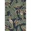 Cole & Son BUSH BABY TEAL&OCHRE/INK Wallpaper