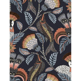 Cole & Son NENE TERRACOTTA MIDNIGHT Wallpaper