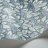 Cole & Son ZULU TERRAIN SLATE&DUCKEGG Wallpaper