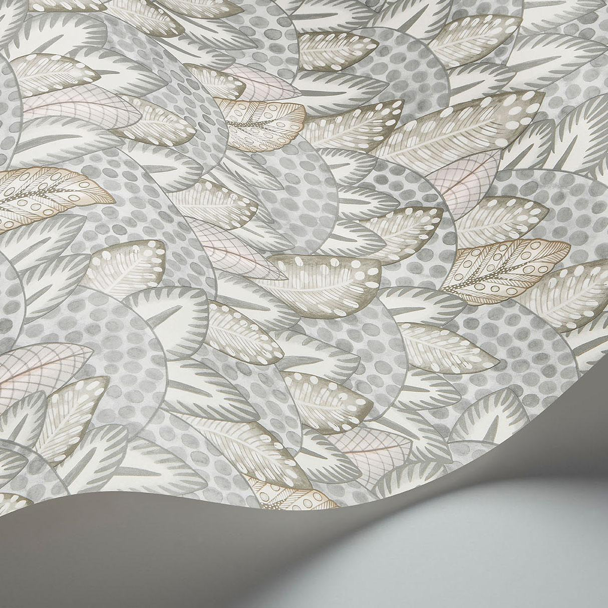 Cole & Son ZULU TERRAIN HTHGRY&BLSH Wallpaper