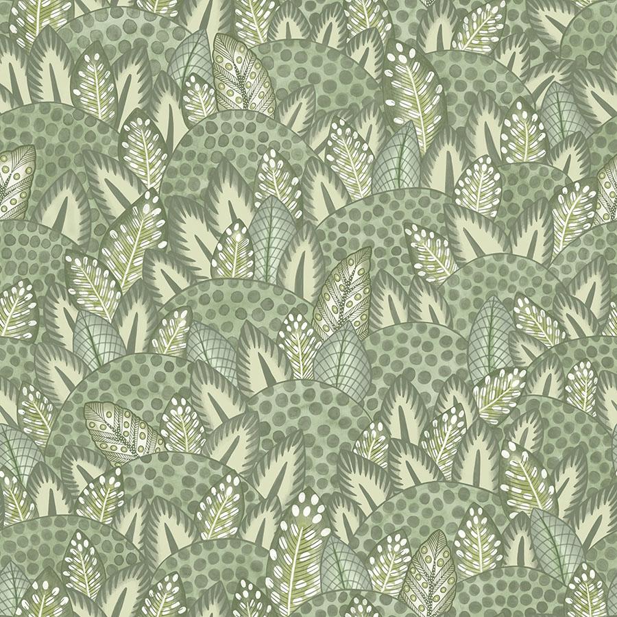 Cole & Son ZULU TERRAIN SAGE & OLIVE Wallpaper