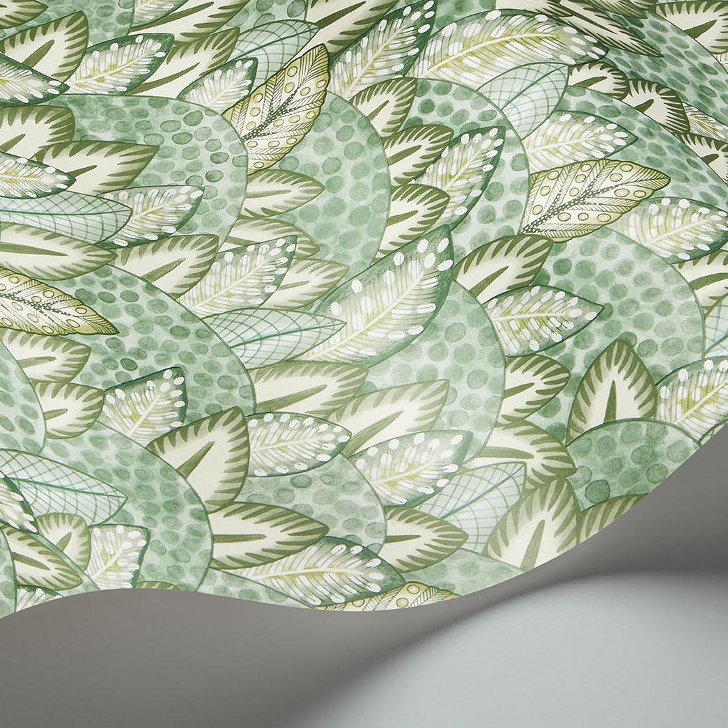 Cole & Son ZULU TERRAIN SAGE & OLIVE Wallpaper
