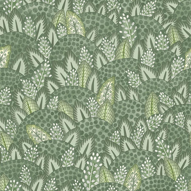 Cole & Son ZULU TERRAIN FRSTGRN&OLVGRN Wallpaper