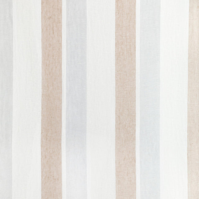 Lee Jofa DEL MAR SHEER BUFF/STONE Drapery Fabric