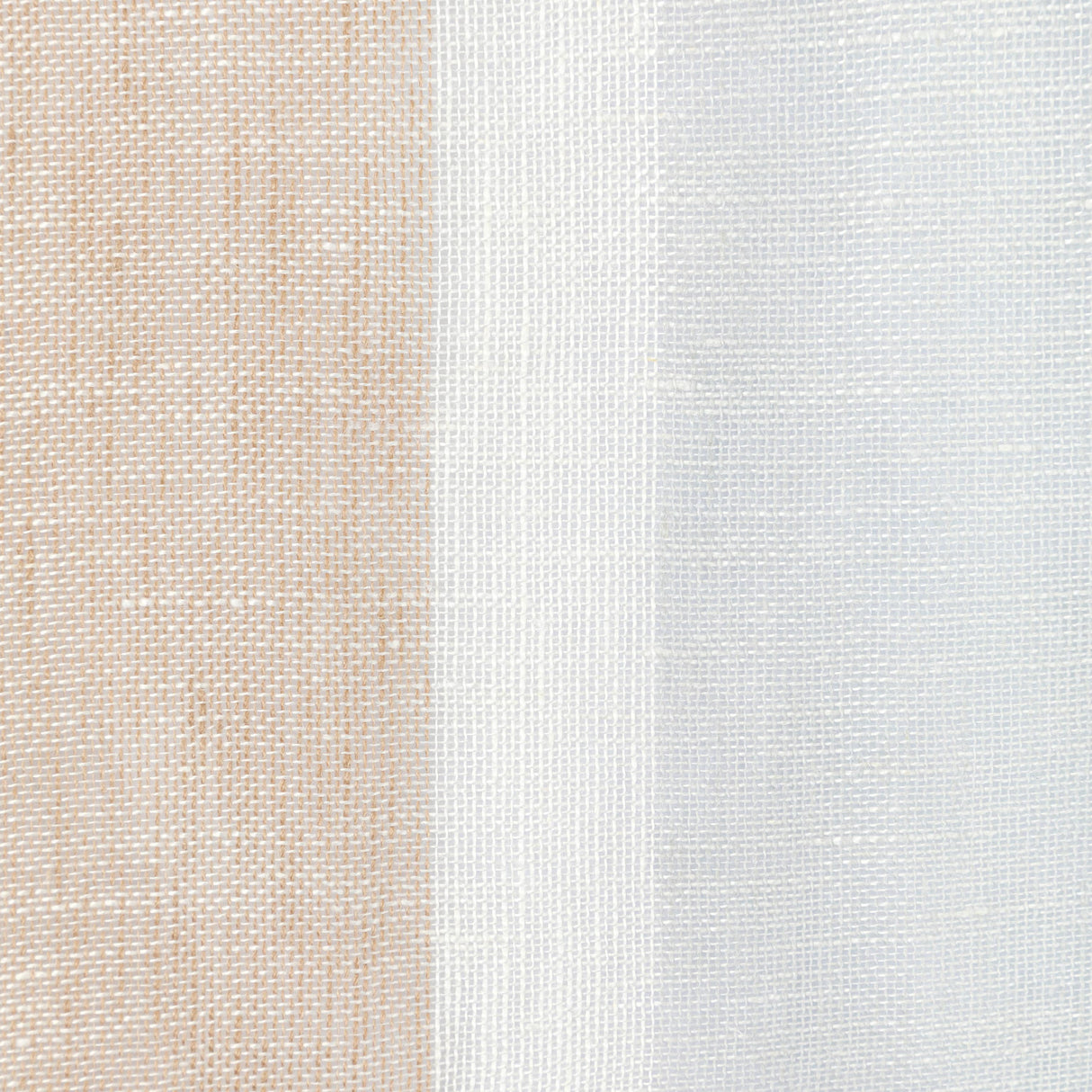 Lee Jofa DEL MAR SHEER BUFF/STONE Drapery Fabric