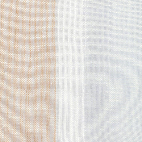 Lee Jofa DEL MAR SHEER BUFF/STONE Drapery Fabric