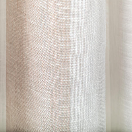 Lee Jofa DEL MAR SHEER BUFF/STONE Drapery Fabric