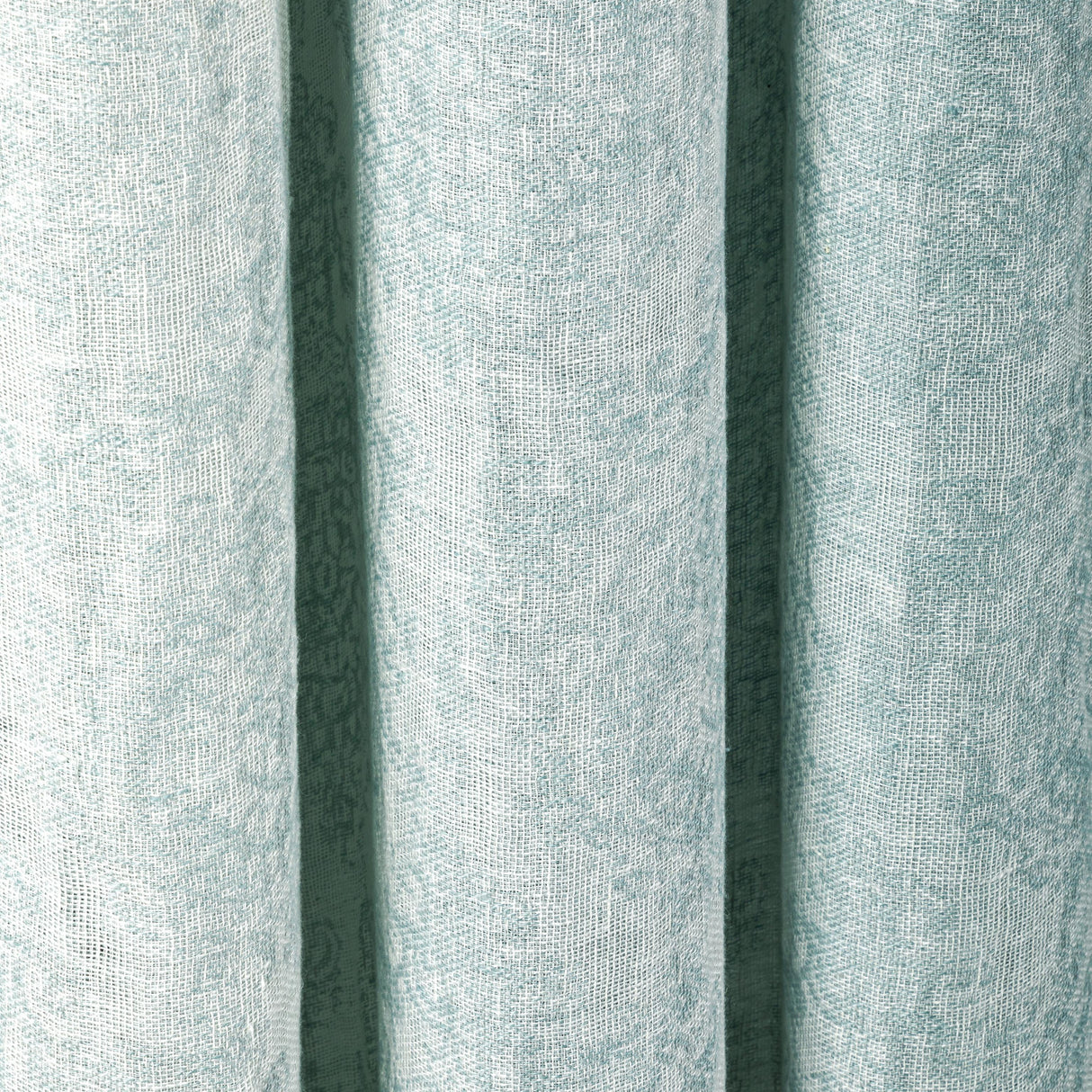 Lee Jofa ROMONA SHEER AQUA Drapery Fabric