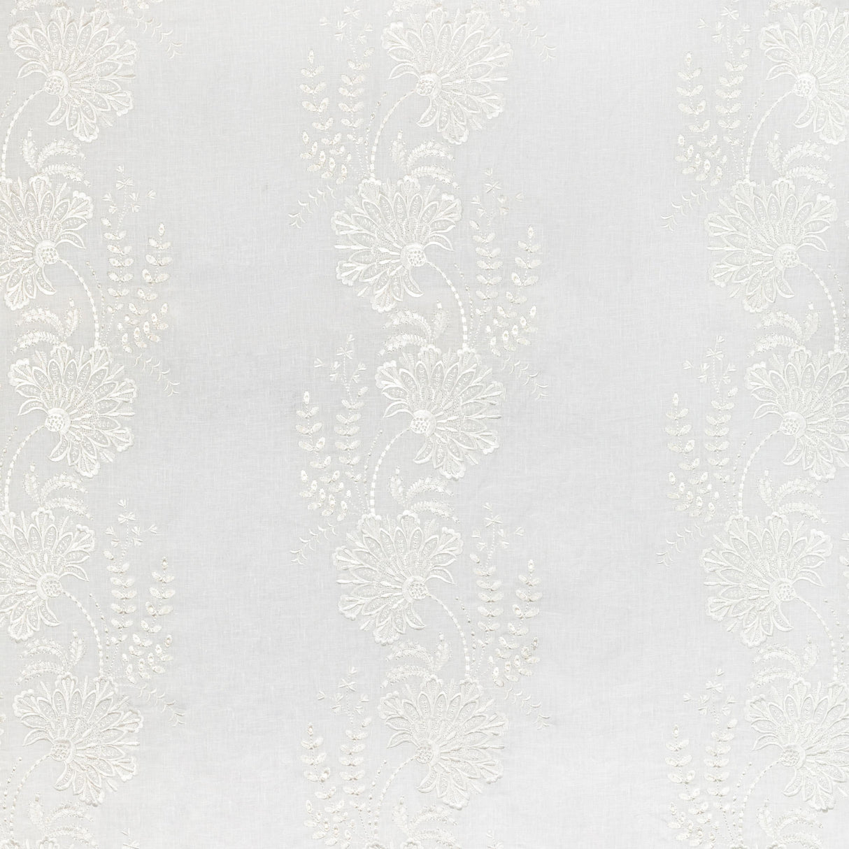 Lee Jofa VALENCIA SHEER IVORY Drapery Fabric