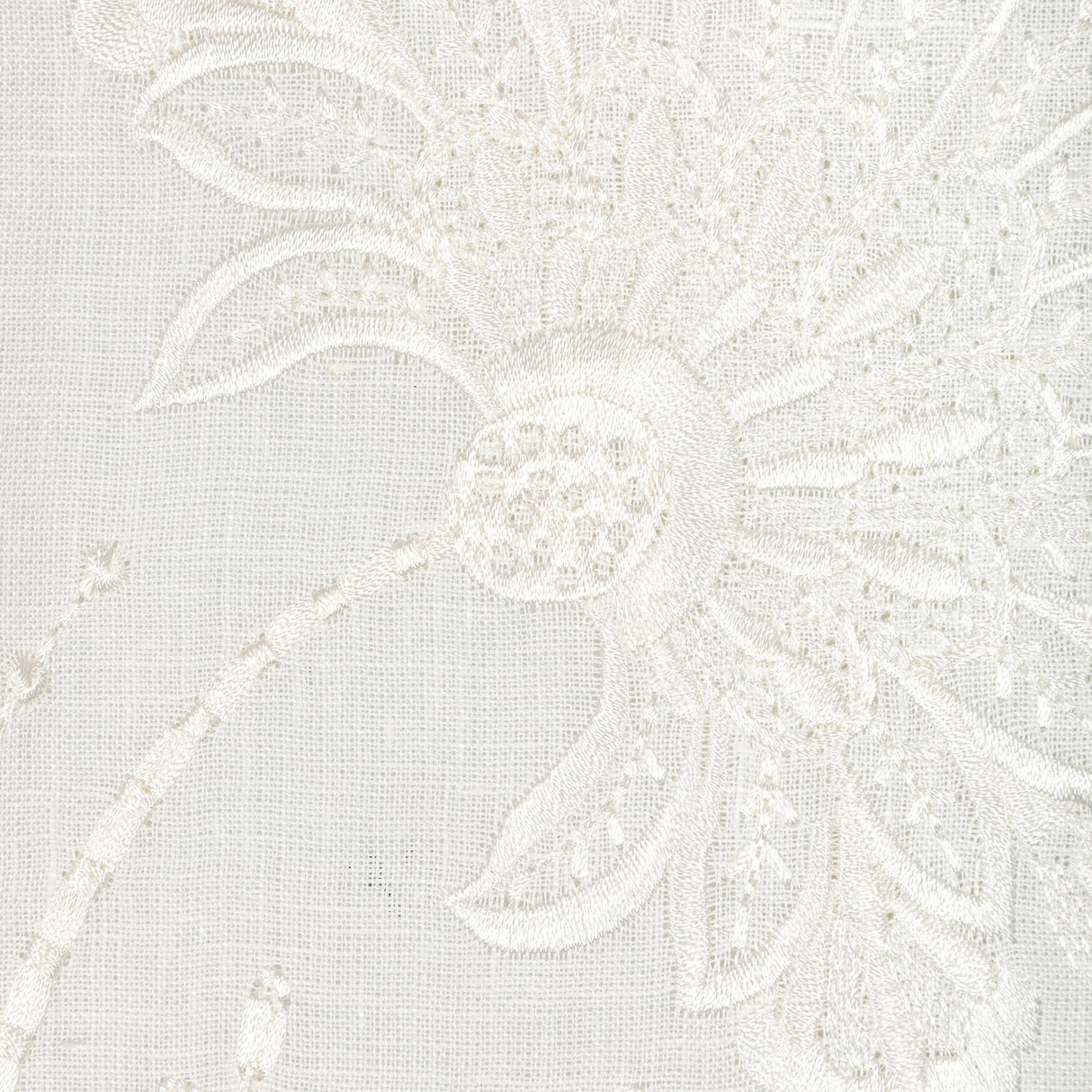 Lee Jofa VALENCIA SHEER IVORY Drapery Fabric