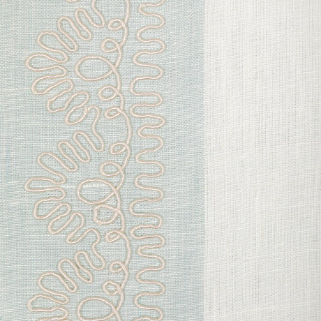 Lee Jofa BANNER SHEER AQUA Drapery Fabric