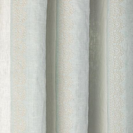 Lee Jofa BANNER SHEER AQUA Drapery Fabric