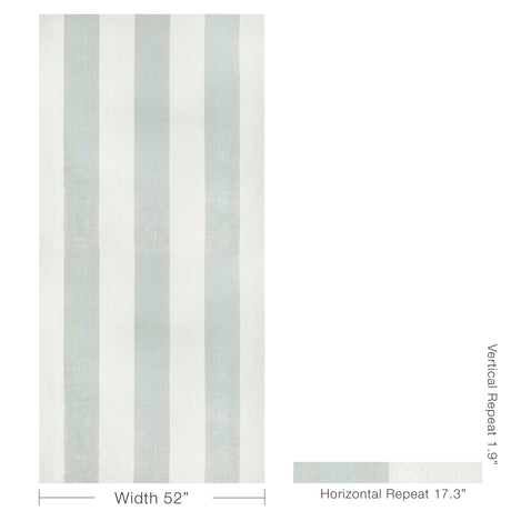 Lee Jofa BANNER SHEER AQUA Drapery Fabric