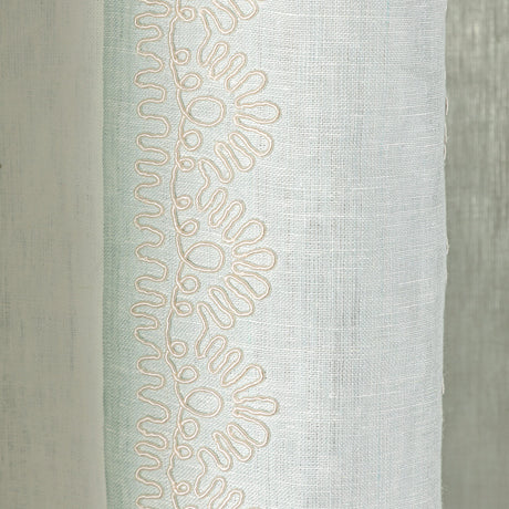 Lee Jofa BANNER SHEER AQUA Drapery Fabric