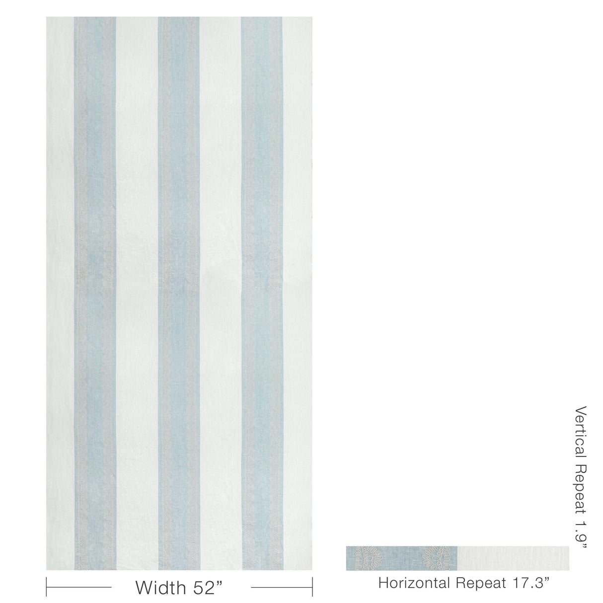 Lee Jofa BANNER SHEER CHAMBRAY Drapery Fabric