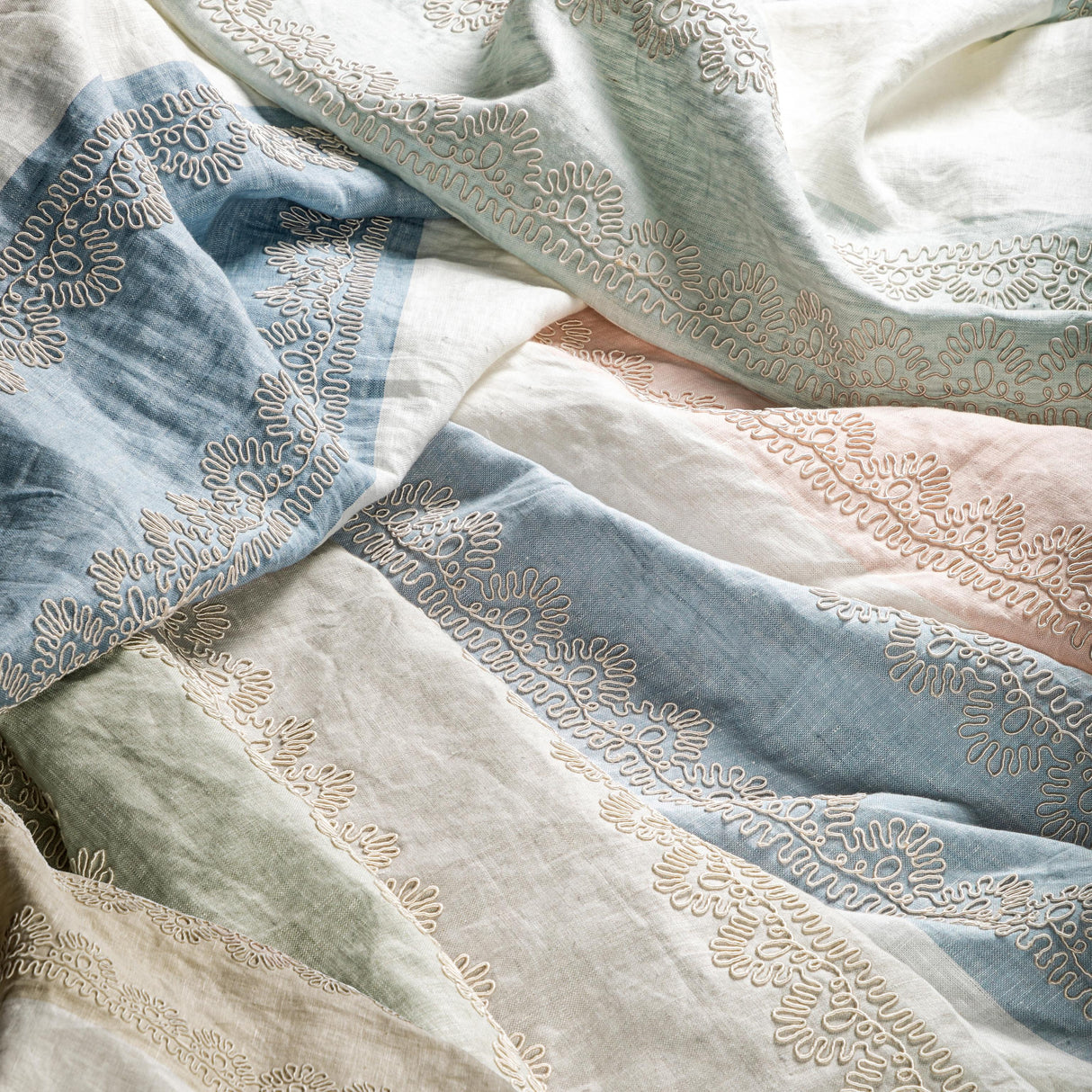 Lee Jofa BANNER SHEER CHAMBRAY Drapery Fabric