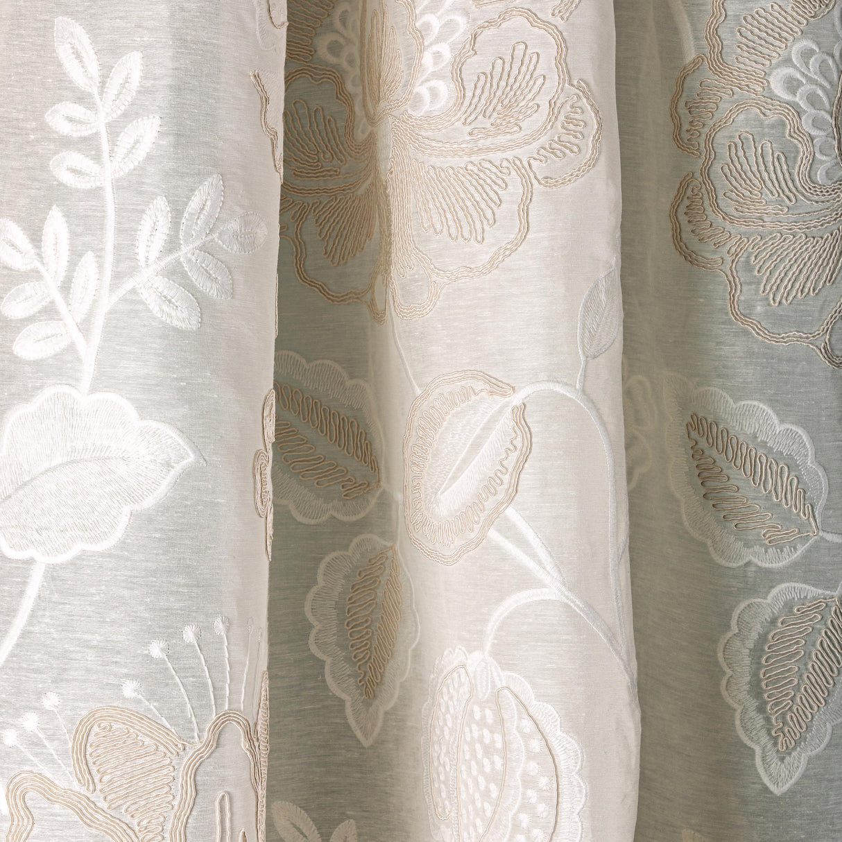 Lee Jofa MIRAMAR SHEER ECRU Drapery Fabric