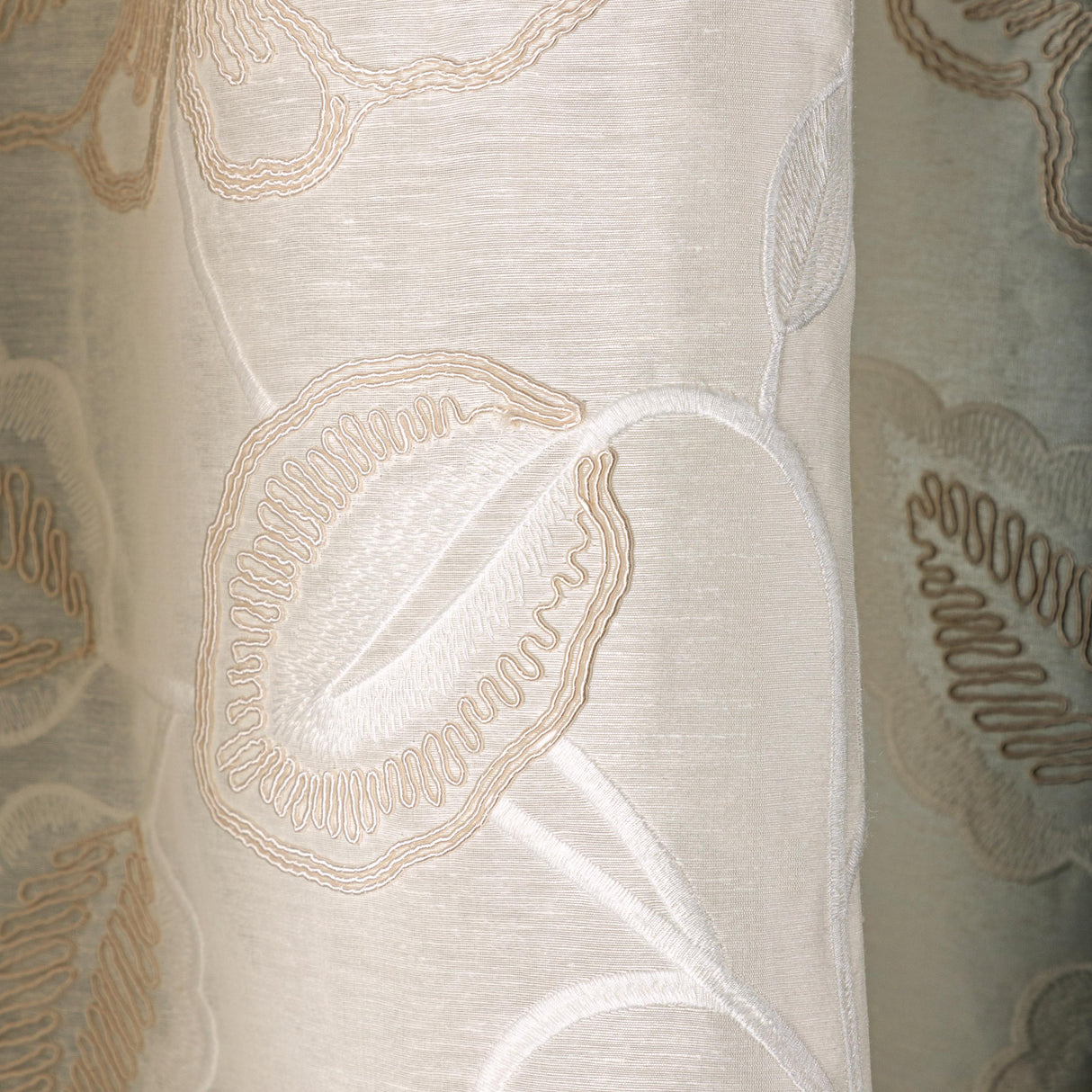 Lee Jofa MIRAMAR SHEER ECRU Drapery Fabric