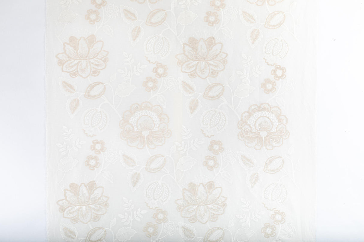 Lee Jofa MIRAMAR SHEER ECRU Drapery Fabric