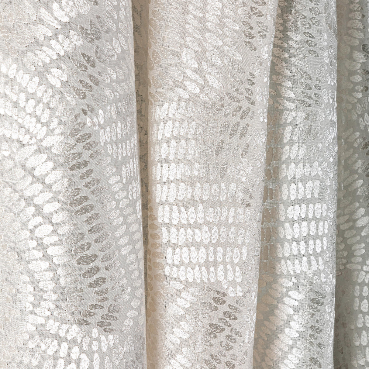 Lee Jofa TORO SHEER IVORY Drapery Fabric