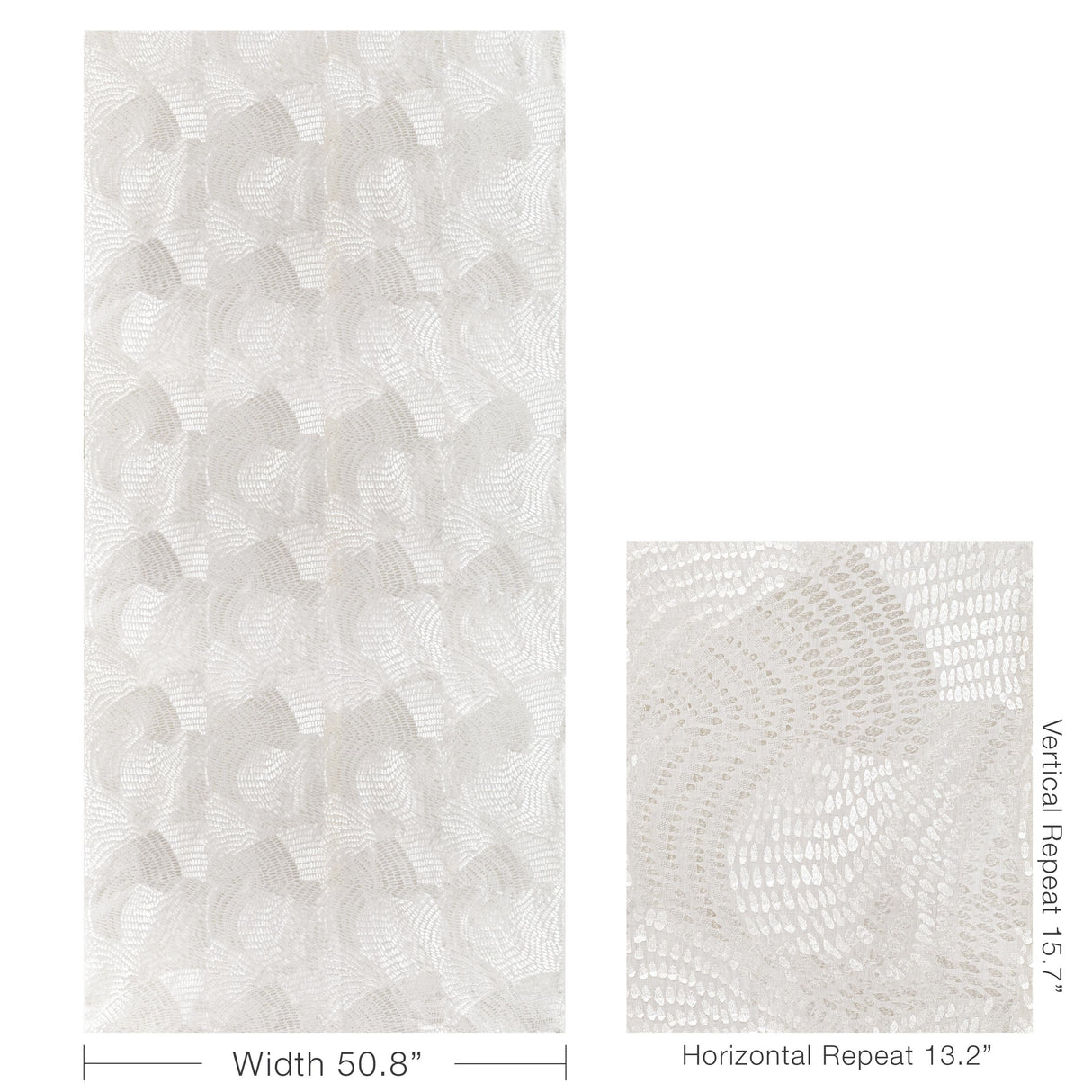 Lee Jofa TORO SHEER IVORY Drapery Fabric