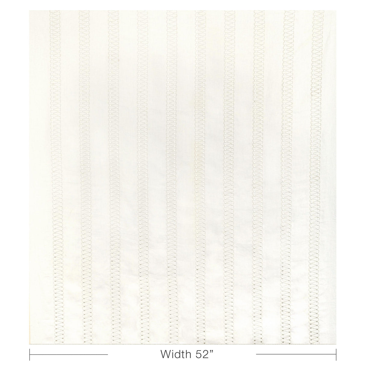 Lee Jofa ALSTON SHEER IVORY Drapery Fabric