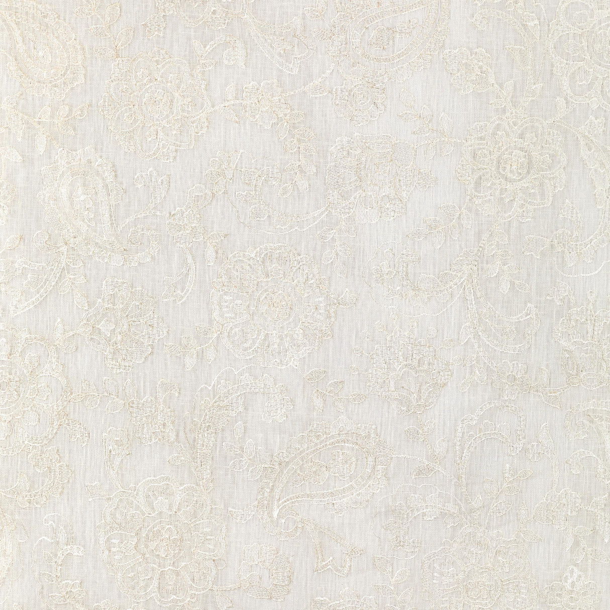 Lee Jofa VARLEY SHEER IVORY Drapery Fabric