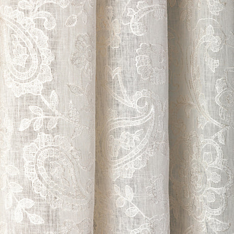 Lee Jofa VARLEY SHEER IVORY Drapery Fabric