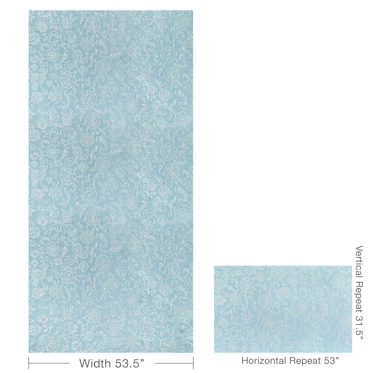 Lee Jofa VARLEY SHEER SKY Drapery Fabric