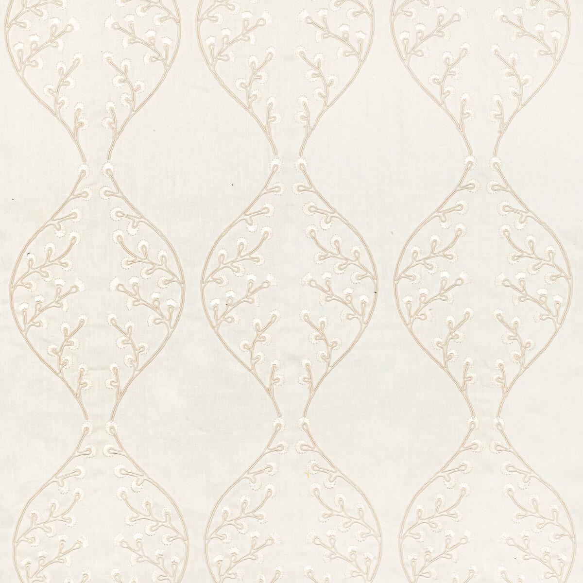 Lee Jofa Lillie Embroidery Ivory Fabric