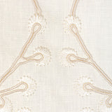 Lee Jofa LILLIE EMBROIDERY IVORY Drapery Fabric
