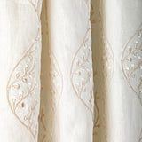 Lee Jofa LILLIE EMBROIDERY IVORY Drapery Fabric