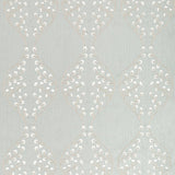 Lee Jofa Lillie Embroidery Aqua Fabric