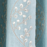 Lee Jofa LILLIE EMBROIDERY SKY Drapery Fabric