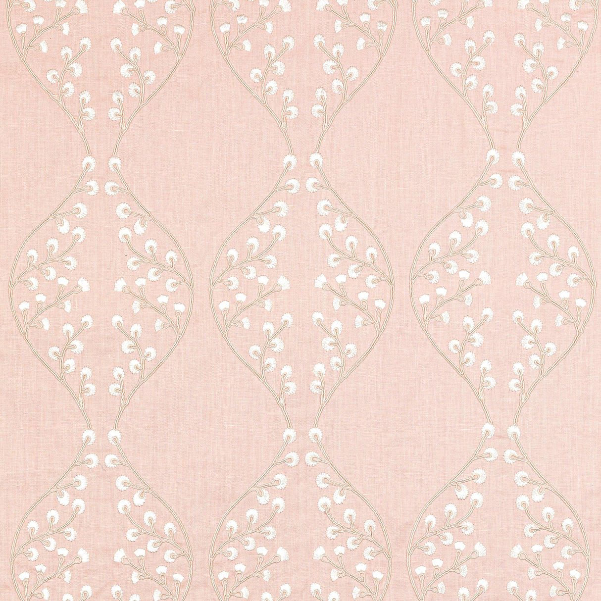 Lee Jofa LILLIE EMBROIDERY PETAL Drapery Fabric