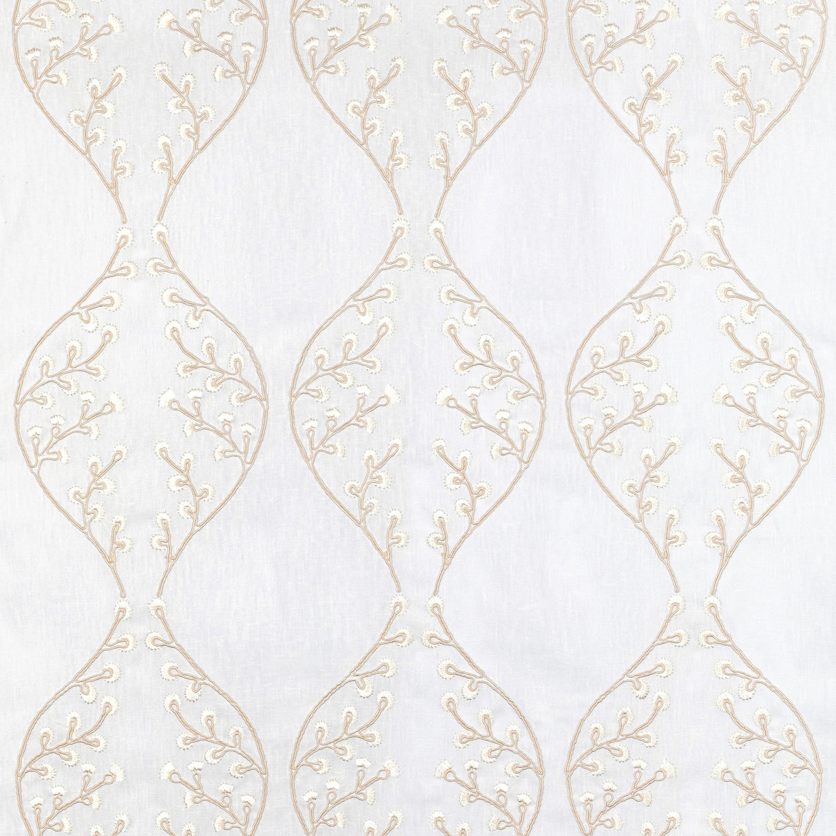 Lee Jofa LILLIE SHEER IVORY/PEARL Drapery Fabric