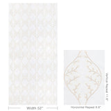 Lee Jofa LILLIE SHEER IVORY/PEARL Drapery Fabric