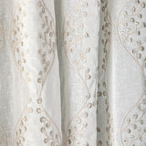 Lee Jofa LILLIE SHEER IVORY/FOG Drapery Fabric