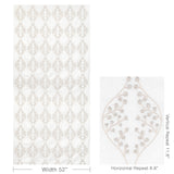 Lee Jofa LILLIE SHEER IVORY/FOG Drapery Fabric