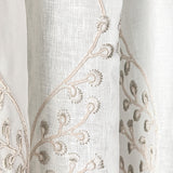 Lee Jofa LILLIE SHEER IVORY/FOG Drapery Fabric